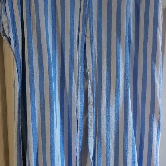 Newly used 2 piece button-down Shirt dress - Picture 4 of 5